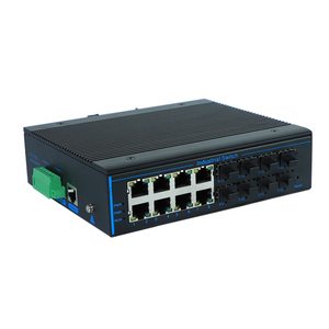 สวิตช์เครือข่ายอุตสาหกรรม OEM Ethernet 1.25G สวิตช์เครือข่าย 8SFP พอร์ตใยแก้วนำแสง 8 พอร์ต สวิตช์เครือข่าย 8 พอร์ต - Product Image 1