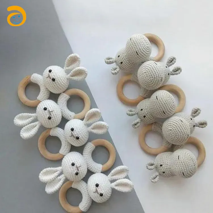 子供のための手作りかぎ針編みアミグルミベアかぎ針編み人形ベビーソフトペンギン動物のおもちゃ