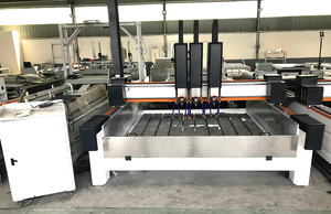 Máquina de grabado de granito Cnc de 5 ejes, corte de azulejos y piedras de porcelana grandes y losas de cuarzo de 30mm de espesor de corte (máx.) - Product Image 3