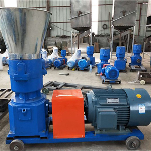 Điện phẳng Die Mill 5 tấn thực phẩm động vật pelletizer Con lăn Crumble Thức ăn viên máy với chất lượng tốt - Product Image 1