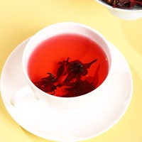 Thé aux fleurs d'hibiscus de haute qualité en gros en conserve, thé sain avec emballage en sachet, fournisseur chinois