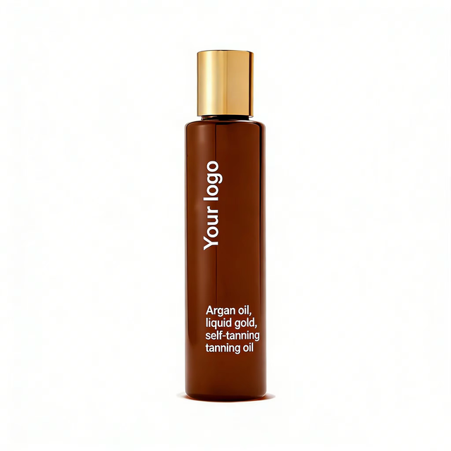 OEM Natural Coconut Self Tanning Oil Carrot Walnut Olive Oil for Body Tanning