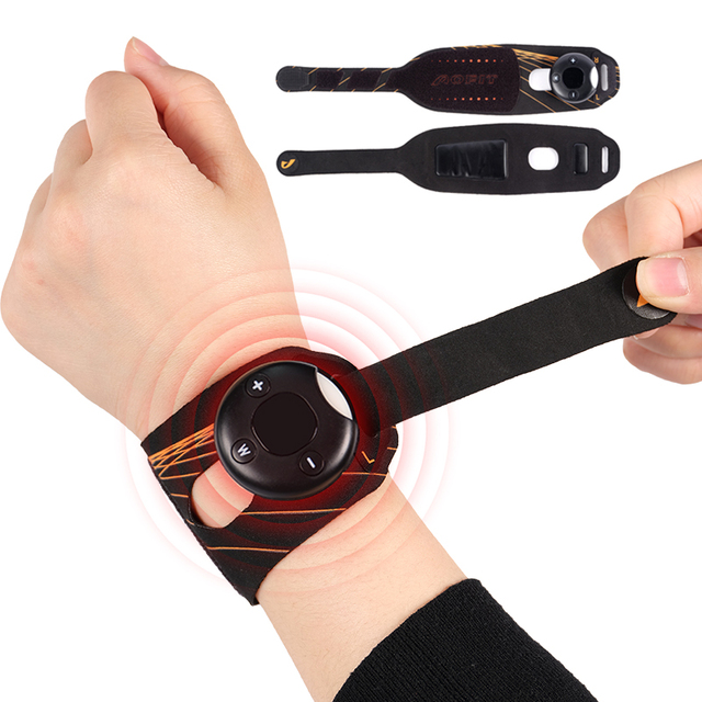 Maxbrace Adjustable Skin Friendly EMS Low Frequency Intelligent Pulse Massage Wristband