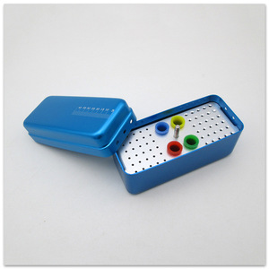 72-hole Aluminum Dental <strong>Instrument</strong> Rack <strong>Autoclave</strong> Rack <strong>Box</strong> <strong>Instrument</strong> Sterilization <strong>Box</strong> - Product Image 4