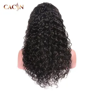 Bán Buôn Perruque Glueless Full Lace Wigs 100% Trinh Nữ Tóc Con Người, Giá Rẻ Kinky Xoăn Full Lace Peru Tóc Người Tóc Giả