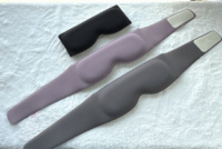 Heenlong Nuevo Diseño Antifaz 3D con Contorno y Peso, Elástico, Opaco, Súper Suave, de Lujo, para Dormir, Suministros para la Salud Ocular