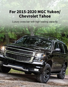 Barra Transversal de Techo para <span class=keywords><strong>Portaequipajes</strong></span>, de Aleación de Aluminio Anodizado 4S, Especializada para MGC Yukon Chevrolet Tahoe 2015-2020 - Product Image 6
