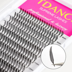 Nouvelle génération de cils en éventail de haute qualité faits à la main pour la marque Lash Tower Spire Lashes, cils doux en volume, cils manga cosplay, <span class=keywords><strong>pointes</strong></span> pré-faites - Product Image 6
