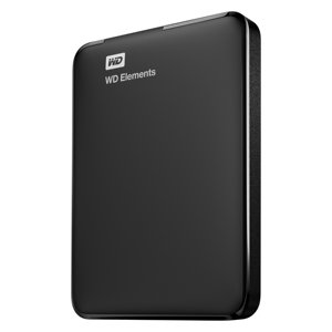 Disco Duro Externo 2.5" 1TB <span class=keywords><strong>WD</strong></span> ELEMENTS PORTABLE Portátil Negro WDBUZG0010BBK WESN - Product Image 1
