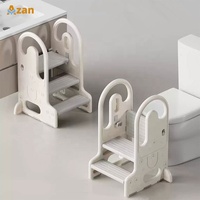 Tabouret de lavabo moderne antidérapant pour enfants, empilable, pliable, réglable en hauteur, marchepied pour le lavage des mains des bébés, chambre à coucher, OEM