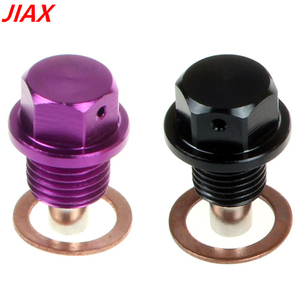 Universal Magnetic Oil Pan Drain Plug Screw M Series High Strength Aluminum Alloy Engine Oil Sump Plug For <b>Car</b> Repair Upgrade - Product Image 2