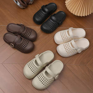 כפכפים לנשים חדשים סִגְנוֹן נעלי קיץ אופנתיות ורסטיליות ללא החלקה נעלי חוף שטוחות לשימוש חיצוני נעלי EVA נושמות - Product Image 1