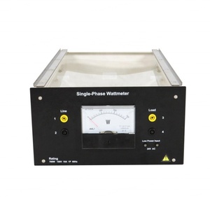 Équipement de formation pour laboratoire de technologie éducative professionnelle : Wattmètre monophasé pour la formation didactique scolaire - Product Image 1
