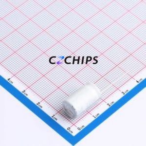 Condensateur électrolytique en aluminium à montage traversant DHG080M227H169S1AA, D10xL16mm 220uF 20% 80V 1.11A-100kHz - Product Image 1