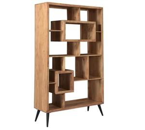 Meilleure vente étagère en bois de haute qualité avec étagères de taille variable pour bibliothèque produit en vrac fait main - Product Image 6