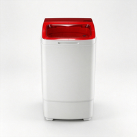 Lave-linge à chargement par le haut 9 kg, design logo, pour usage domestique, facile à utiliser, à poser, à cuve unique