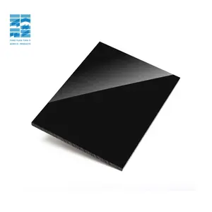 OEM de alta calidad hoja de acrílico negro PMMA hoja de 3mm