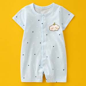Kleinkind Jungen T-Shirts Hemden Oberteile Strampler Baumwolle Sommer Kurzarm Neugeborenen Kleidung Unterwäsche Baby Romper Schlafanzug Kleidung - Product Image 3