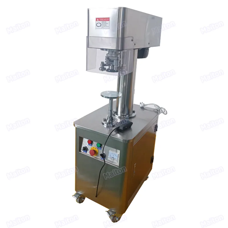 New Product Automatic Non-rotating Can Sealer food Tin Can Seamer Automatic Can Sealing Machine
