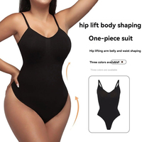 Combinaison sculptante tout-en-un pour femmes, en nylon antibactérien, amincissante, pour le ventre, style Kardashian
