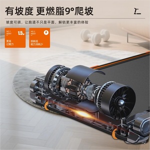 Home <b>Walking</b> <b>Machine</b> M1 Upgraded Version Electric Foldable Silent Treadmill <b>For</b> Indoor Fitness Exercise - Product Image 4