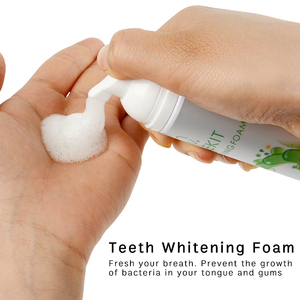 Mousse detergente naturale fabbricazione in fabbrica detergente per dentiera <span class=keywords><strong>Gel</strong></span> barriera gengivale sbiancamento dei denti privato - Product Image 6