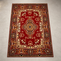 Tapis de sol moderne en velours cristal polyester 3D, luxe léger, pour chambre à coucher, chevet, salon, décoration de la maison, couverture de canapé