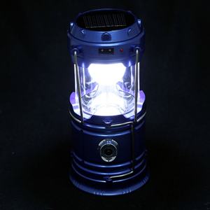 Linterna LED Solar Plegable, Recargable por USB, Telescópica, Portátil, de Plástico, para Exteriores y Camping - Product Image 6