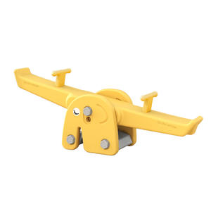 Elephant Double Seesaw Children's Indoor/Outdoor Eco-friendly Plastic Rocking <strong>Horse</strong> Thickened Baby Toy for Ages 2 Years - Product Image 2