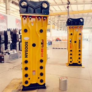 Martillo hidráulico SOOSAN-Modelo SB131 Tipo superior - Product Image 1