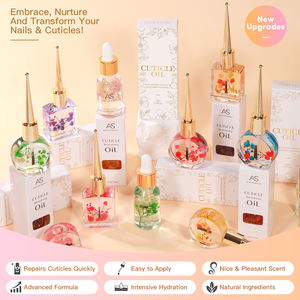 Huile à Cuticules Fleur Séchée 15 ml Vitamine E Logo Personnalisé Marque Privée Soin des Ongles Naturel Vert Huile à Cuticules Vernis Semi-Permanent - Product Image 5