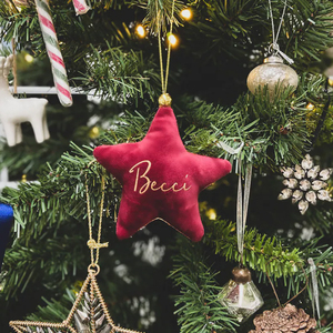 2022 spazi vuoti nome iniziale Nursery Hanging Christmas Star decorazioni per l'albero <span class=keywords><strong>di</strong></span> <span class=keywords><strong>natale</strong></span> all'aperto - Product Image 6
