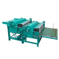Petite laine de mouton industrielle d'opération facile cardant le coton peignant la machine de traitement de textile de fibre de polyester