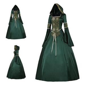 Green Medieval Dress Pictures - Elegant Renaissance Costumes
