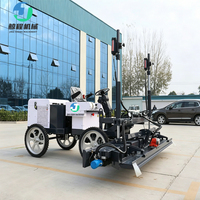 Machine à laser pour béton de qualité industrielle professionnelle, machine à laser pour béton à 4 roues, à vendre