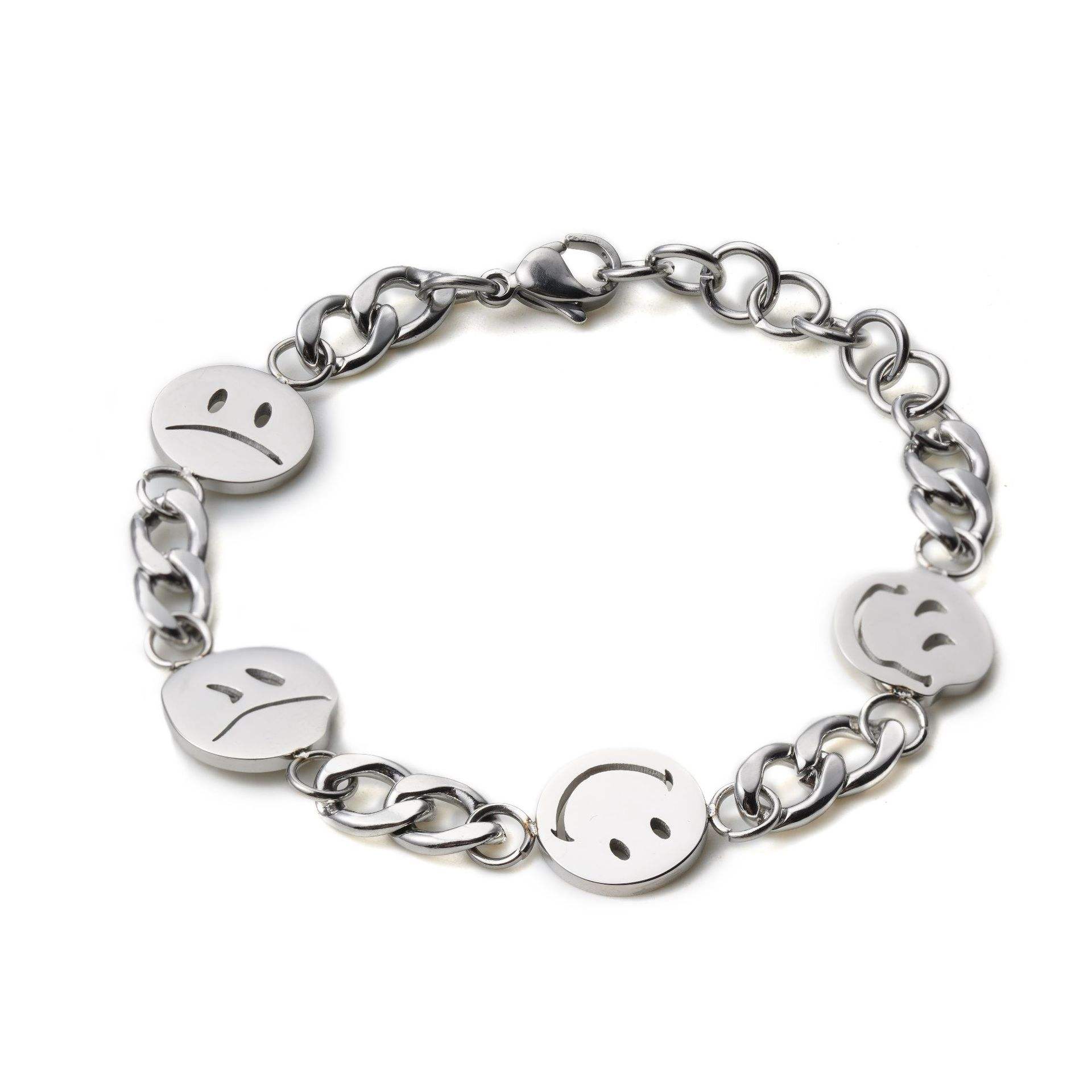 Emoji Charm Bracelet SilverWorks Italian Charms Bracelet