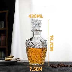 Bouteille de <span class=keywords><strong>whisky</strong></span> ou de vodka en verre de flint ronde de 500 ml, mini vide, pour vin et spiritueux, sérigraphie pour boissons énergisantes et <span class=keywords><strong>whisky</strong></span> - Product Image 6