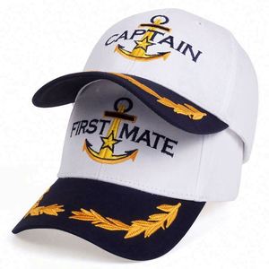 Gorra de Béisbol Personalizada al por Mayor, Gorra de Capitán con Logotipo Bordado en Algodón de 6 Paneles - Product Image 1