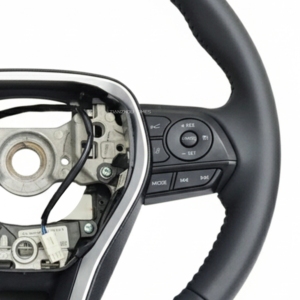 Expédition rapide Volant <span class=keywords><strong>en</strong></span> fibre <span class=keywords><strong>de</strong></span> carbone rouge Compatible avec Toyota Corolla Land Cruiser Hilux Gr Fortuner camry MK5 A90 - Product Image 5