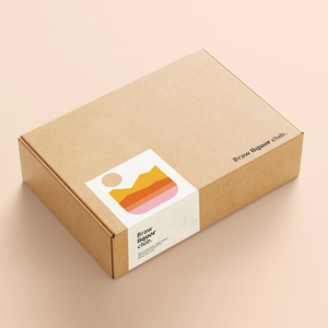 Custom Printed Brand Kraft Corrugated <b>Foldable</b> Mailer <b>Box</b> Eco Friendly Brown Paper Airplane <b>Box</b> for Liquor Gift Packaging - Product Image 1
