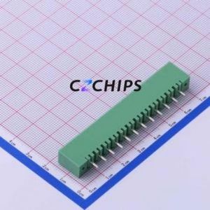 KF2EDGVM-5.0-12P Plug-in Terminal Block Through hole,P=5mm Connector Board-to-Board / Socket - Closed Screw Fixing 1x12P 5mm - Product Image 2