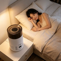 Purificateur d'air domestique Robotron, ions oxygène négatifs, filtre HEPA, 100 m³/h CADR, mode veille, fonctionnement silencieux, faible consommation d'énergie