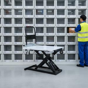 שלט רחוק מלגזה סין חדש נייד מלגזה מלגזה מיני יצרן חשמלי מלגזה למכירה משאית זול - Product Image 1