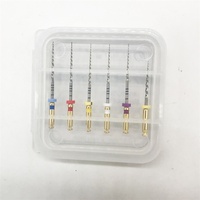 Instrumentos Dentales para Endodoncia: Limas Endodónticas de Niti Azul con Activación Térmica Super Files 25mm SX-F3