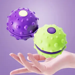 Gran oferta, Bola de masaje de rábano por gravedad con impresión 3D, juguete Fidget Radish Fingertip Spiky Peanut Massage Ball