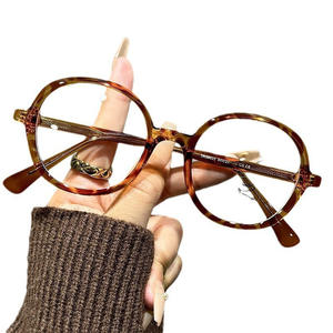Gafas ópticas redondas con montura completa y filtro de luz azul para mujeres, hombres, unisex, lentes de PC, monturas de gafas, nuevo diseño 2024. - Product Image 1