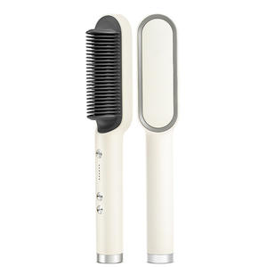 Brosses à cheveux électriques multi-PTC portables, outil de coiffage à chauffage rapide, lisseur de cheveux, brosse lissante, vente en gros - Product Image 4
