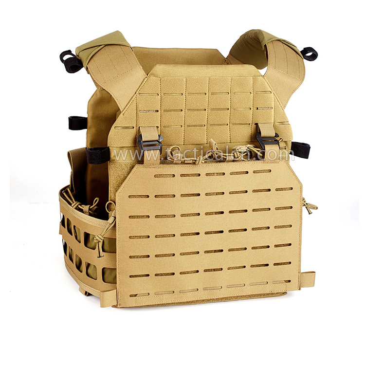 Камуфляжный жилет с лазерной огранкой, двухфункциональный жилет для тяжелых условий эксплуатации, армейский жилет для страйкбола, тактический жилет