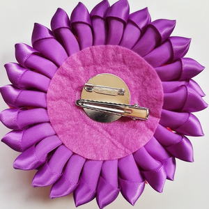 5 Inches Greek <strong>Letters</strong> IPL Iota <strong>Phi</strong> Lambda Sorority Greek <strong>Letters</strong> Pink and Purple Ribbon Rose Corsage - Product Image 4