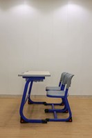 Comnenir Class Furniture Pupitre et chaise scolaires doubles pour 2 élèves, usage universitaire